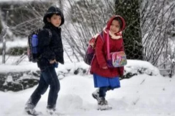 Bazi illlerde Okullara kar tatili yapıldı