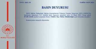 Nilüfer İlçe Nüfus Müdürlüğü pazar günü açık