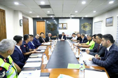 Kayseri'de okul güvenliği toplantısı yapıldı