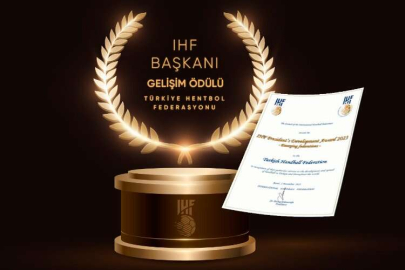 THF'ye IHF’den 'Gelişim' ödülü