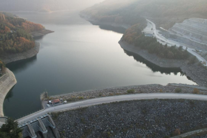 Bursa'da son  yağışlar birlikte  barajlardaki doluluk oranları