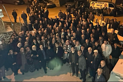 İyi Parti Keles B.B adayı Yeniye Gelemiç Mahallesi'nde sevgi seli