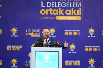 AK Parti Bursa il Başkanı Davut Gürkan tekrar aday gösterildi