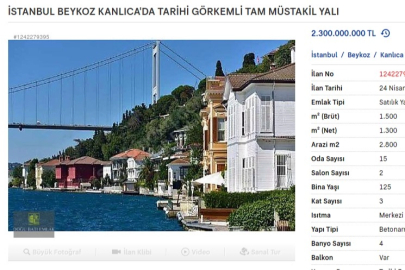 İstanbul Boğazı’ndaki yalılar deprem nedeniyle satılık!