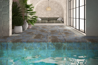 Seranit'in Kaydırmaz Yüzeyli Ürünleriyle Konforlu Havuz Deneyimi 