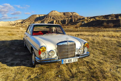 Klasik Mercedes’ler Kapadokya’da Buluşuyor