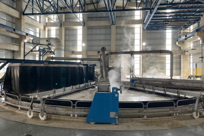 Eti Bakır'ın yeni gübre tesisi üretimde