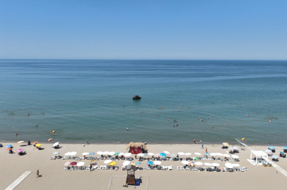 Bursa Sahillerinde ‘Mavi Bayrak’ Dalgalanıyor