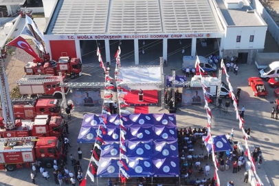 Bodrum’da Yeni İtfaiye Hizmet Binası Törenle Açıldı