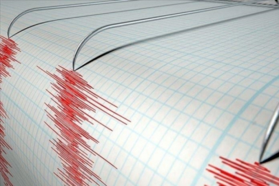 Bursa'da deprem anı işte böyle görüntülendi