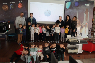Çınar Çocuk Evleri öğrencileri 3D teknolojiyi deneyimledi