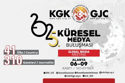 KGK 5. Küresel Medya Buluşması Alanya’da başlıyor