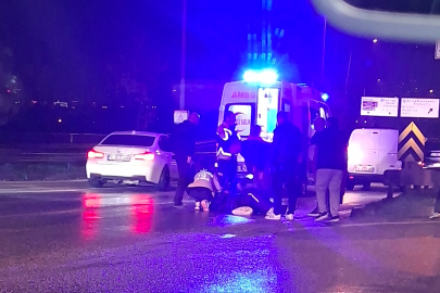 Bursa'da yağmur beraberinde kazayı getirdi!