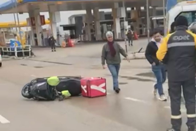 Bursa’da maddi hasarlı kaza!