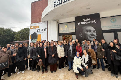 Manisa'da 352 kadın “Sarışın Bir Kurt” sergisinde buluştu