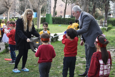 Ataçocuklu Miniklerinden Örnek Çevre Etkinliği