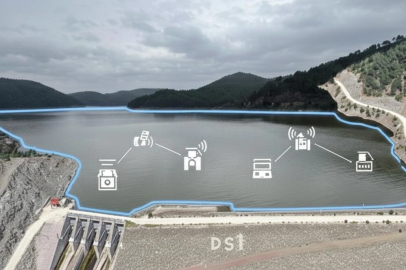 Bursa'da Çınarcık Barajı'na Teknolojik Takip