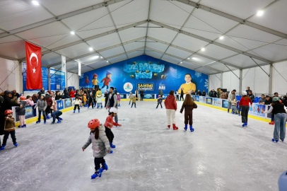 Nevşehir Buz Pateni Pisti Törenle Hizmete Açıldı