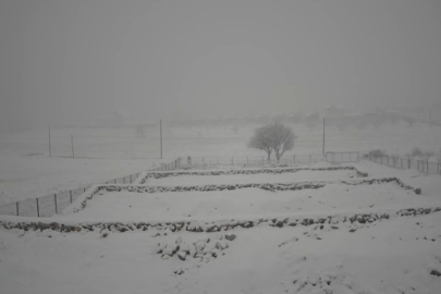Keles’te Kar Yağışı Etkisini Artırdı