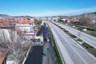 Kula’da Ulaşım Konforu için 8 Bin Tonluk Asfalt Çalışması