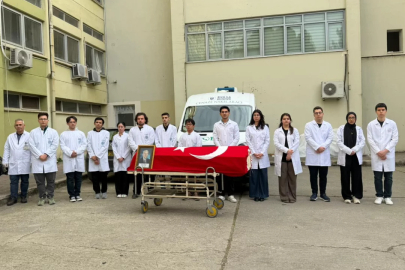 Bursa'da kadavraya saygı töreni! Ailesine teslim edildi