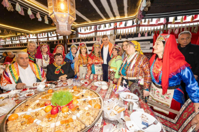 İzmir'de Yörük ve Türkmenlerle çifte bayram coşkusu