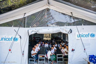 UNICEF ‘Görünmez Krizler Çağı’nda Yaşayan   73 Milyon Çocuğa Ulaşmayı Hedefliyor