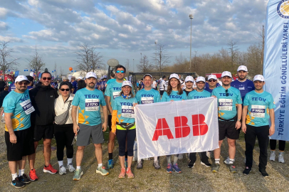 ABB Türkiye İstanbul Yarı Maratonu’nda Çocukların Eğitimine Destek İçin Koştu
