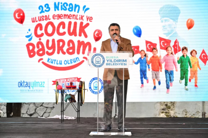 Bursa Yıldırım'da çocukların bayramı şölene dönüştü