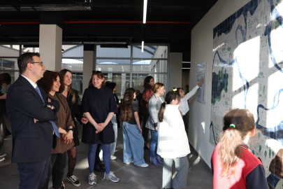 Şehrin Hikayesini Nilüferli Çocuklar Çizdi