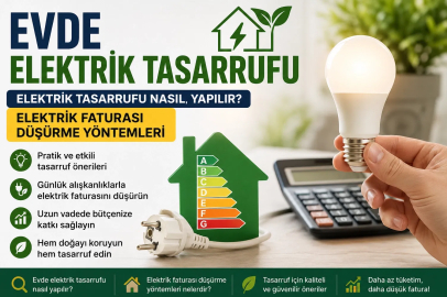 Evde Elektrik Tasarrufu Yapmanın 15 Yolu: Faturanızı Düşürmenin ve Enerji Verimliliğini Artırmanın Etkili Yöntemleri