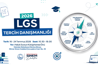 Üsküdar Belediyesi’nden LGS Tercih Döneminde Ücretsiz Rehberlik Desteği