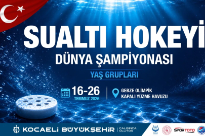 Kocaeli'de Sualtı Hokeyi Dünya Şampiyonası Heyecanı Başladı