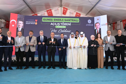 Kahramanmaraş Güneş Enerji Santrali Hizmete Açıldı
