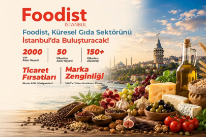 Gıda Sektörünün Geleceğine  Foodist İstanbul’da Yön Verilecek