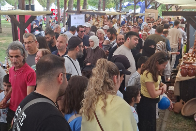 Bursalılar Gastronomi Festivali'ne akın etti! Otoparklar doldu taştı