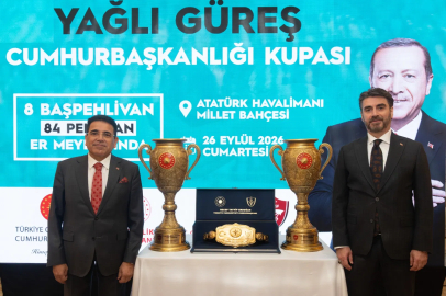 Yağlı Güreş Cumhurbaşkanlığı Kupası Öncesi Basın Toplantısı Gerçekleştirildi