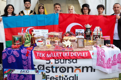 Kardeş lezzetler gastronomi festivalinde buluştu