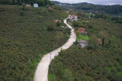 Ordu'da Ünye Çatak’ın yolu yenileniyor