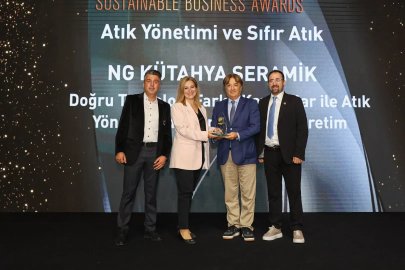 NG Kütahya Seramik’in Sürdürülebilir Üretim Yaklaşımına Ödül!