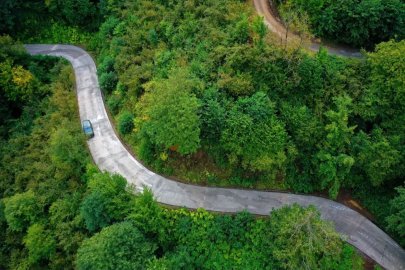 Ordu İkizce’de 3,6 kilometrelik yolda beton konforu