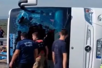 Manisa’da feci kaza! Bursa'dan hareket etmişlerdi... Çok sayıda ölü var!