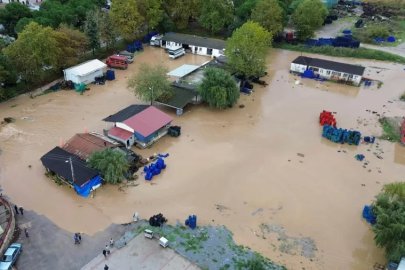İznik'te sel felaketinin boyutu havadan görüntülendi! Ev ve araçlar sular altında...