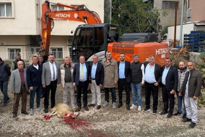 Orhaneli Esnaflar Odası’nın Çok Amaçlı Hizmet Binasının Temeli Atıldı