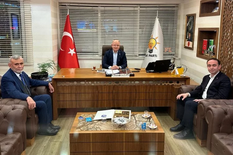 Başkan Keskin’den ve Başkan Adayı Ali Doğru’dan AK Parti İl Başkanı Davut Gürkan’a ziyaret