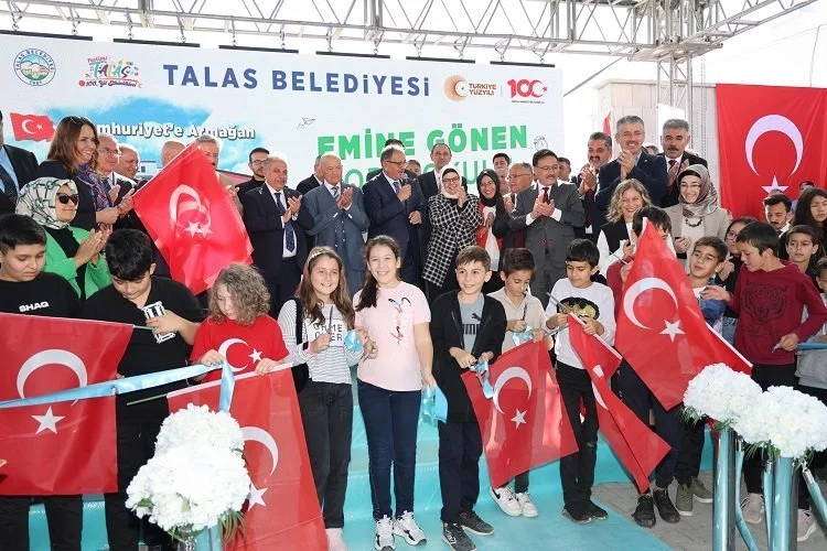 Kayseri Talas'tan Cumhuriyet'in 100'üncü yılına armağan