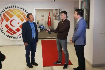 Kazakistanlı gazetecilerden KGK ziyareti