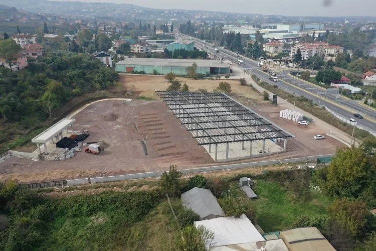 Kocaeli Karamürsel terminal binası ilerliyor