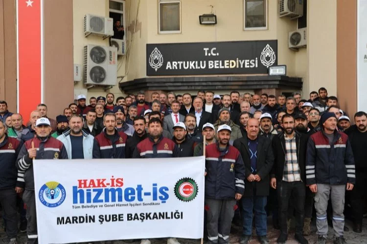 Mardin Artuklu Belediyesi'nden personele yüzde 60 zam